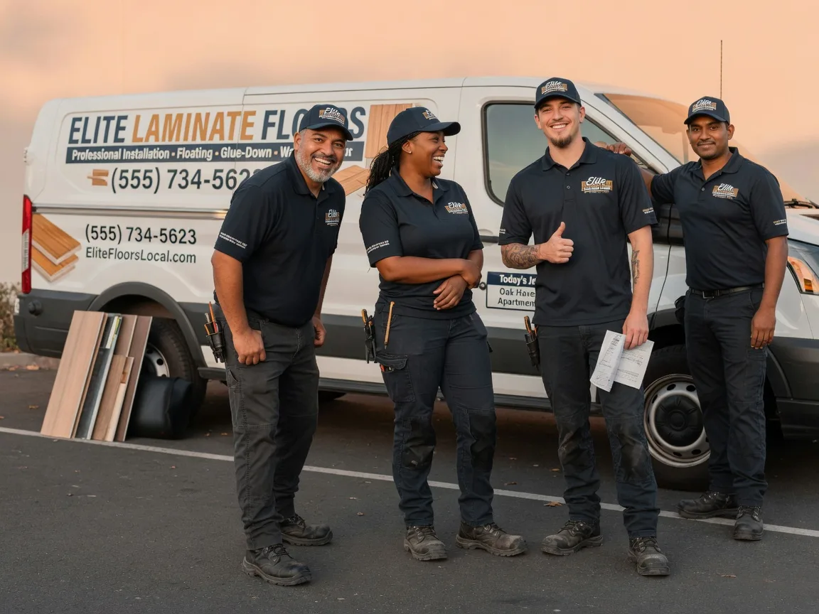Laminate flooring installation company in East Springfield, OH
